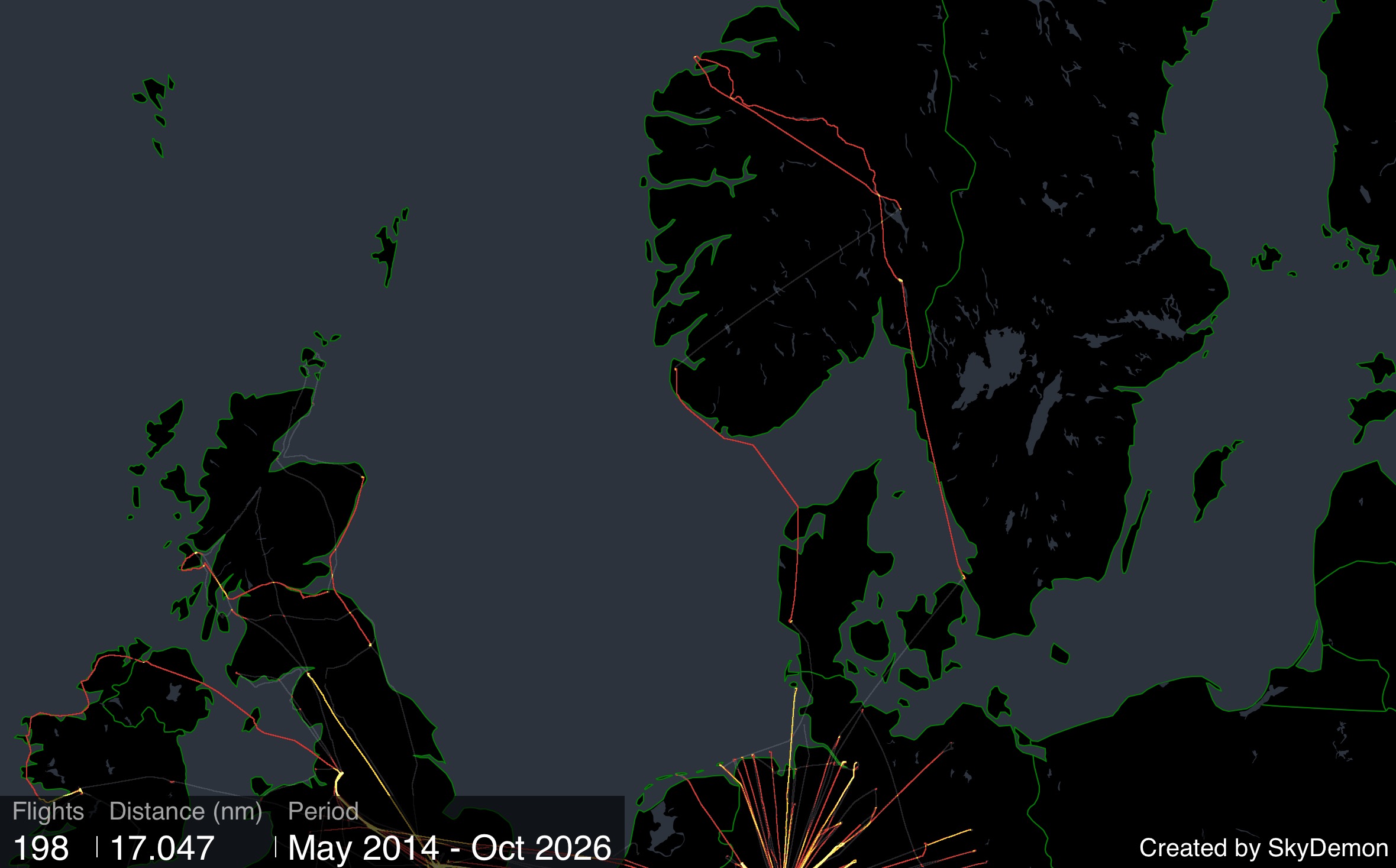 Nach Norden über Norwegen bis zum Geirangerfjord